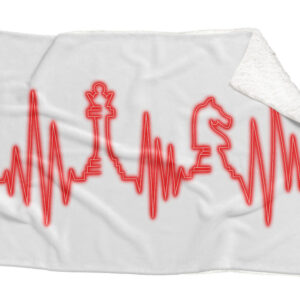 Deka Šachový puls (Podšití beránkem: ANO)