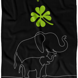 Deka Sloni pro štěstí (Podšití beránkem: NE)