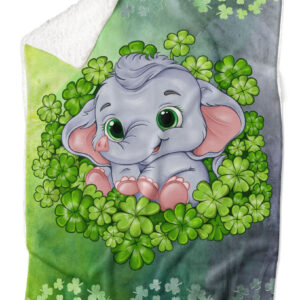 Deka Slůně a čtyřlístky (Podšití beránkem: ANO)