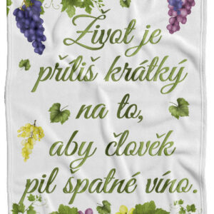 Deka Špatné víno (Podšití beránkem: NE)