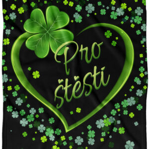 Deka Srdce pro štěstí (Podšití beránkem: NE)