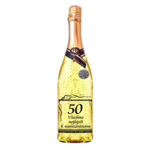 Gold Cuvee šumivé se zlatem 0