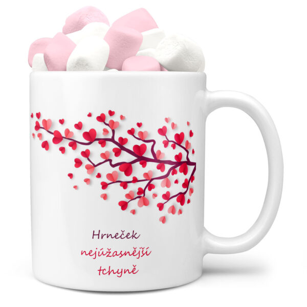 Hrneček nejúžasnější tchyně (Náplň hrníčku: Marshmallow)