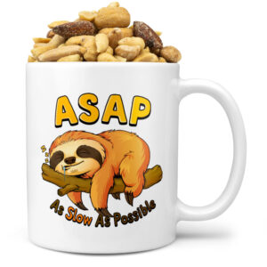 Hrnek ASAP (Náplň hrníčku: Směs slaných oříšků)