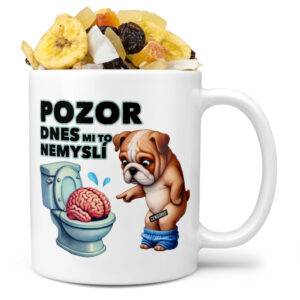 Hrnek Dnes mi to nemyslí (Náplň hrníčku: Tropická směs)