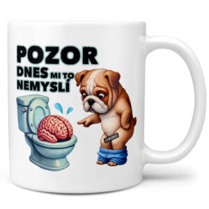 Hrnek Dnes mi to nemyslí (Náplň hrníčku: Žádná)