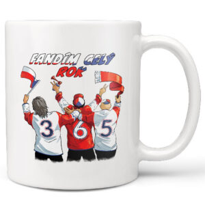 Hrnek Fandím celý rok (Náplň hrníčku: Žádná)