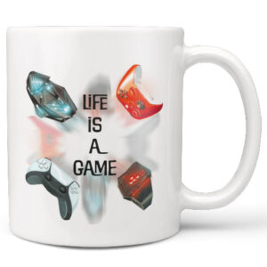 Hrnek Life is a game (Náplň hrníčku: Žádná)