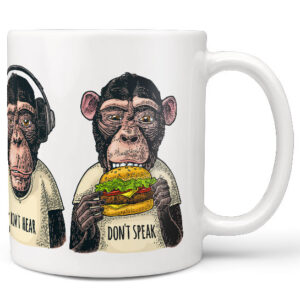 Hrnek Like a monkey (Náplň hrníčku: Žádná)