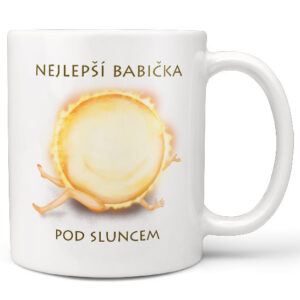 Hrnek Nejlepší babička pod sluncem (Náplň hrníčku: Žádná)
