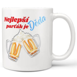 Hrnek Nejlepší parťák je děda (Náplň hrníčku: Žádná)