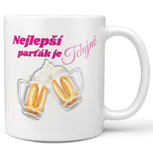 Hrnek Nejlepší parťák je tchyně (Náplň hrníčku: Žádná)