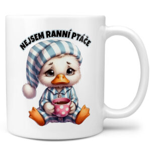 Hrnek Nejsem ranní ptáče (Náplň hrníčku: Žádná)