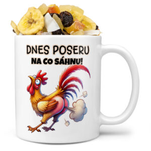 Hrnek Poseru na co sáhnu (Náplň hrníčku: Tropická směs)