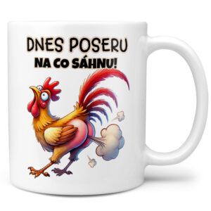 Hrnek Poseru na co sáhnu (Náplň hrníčku: Žádná)