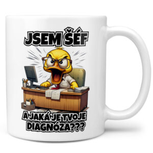 Hrnek Šéf - diagnóza (Náplň hrníčku: Žádná)