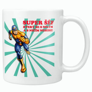 Hrnek Super šéf (Náplň hrníčku: Žádná)