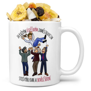 Hrnek Úspěšný zaměstnanec (Náplň hrníčku: Tropická směs)