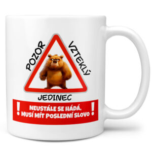 Hrnek Vzteklý jedinec (Náplň hrníčku: Žádná)