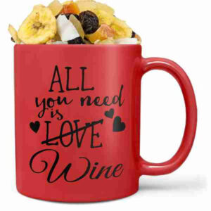 Hrnek Wine love (Náplň hrníčku: Tropická směs)