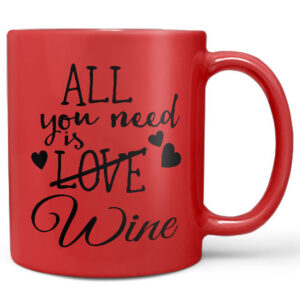 Hrnek Wine love (Náplň hrníčku: Žádná)