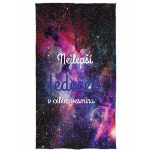 Osuška Nejlepší děda ve vesmíru (Velikost osušky: 100x170cm)