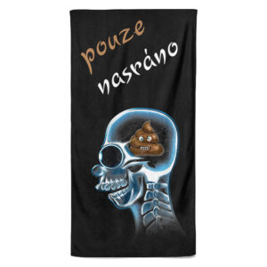 Osuška Pouze nasr*no (Velikost osušky: 100x170cm)