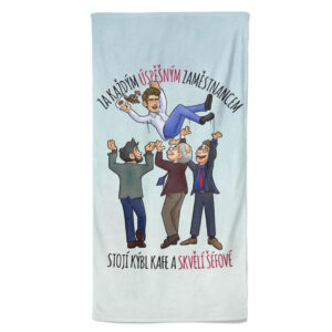 Osuška Úspěšný zaměstnanec (Velikost osušky: 100x170cm)