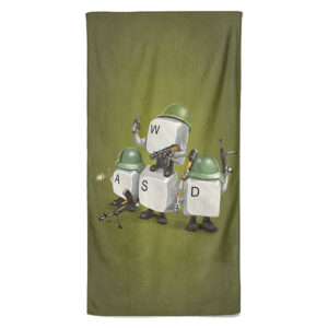 Osuška WASD (Velikost osušky: 100x170cm)
