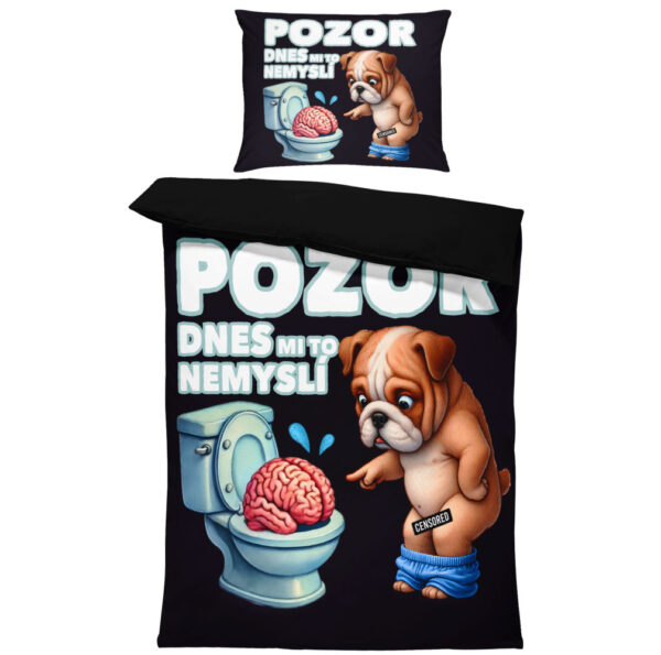 Povlečení Dnes mi to nemyslí (Rozměr : 1x150/200 + 1x60/50)