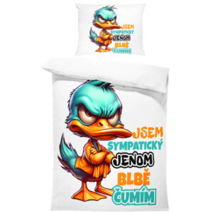 Povlečení Jsem sympatický (Rozměr : 1x150/200 + 1x60/50)