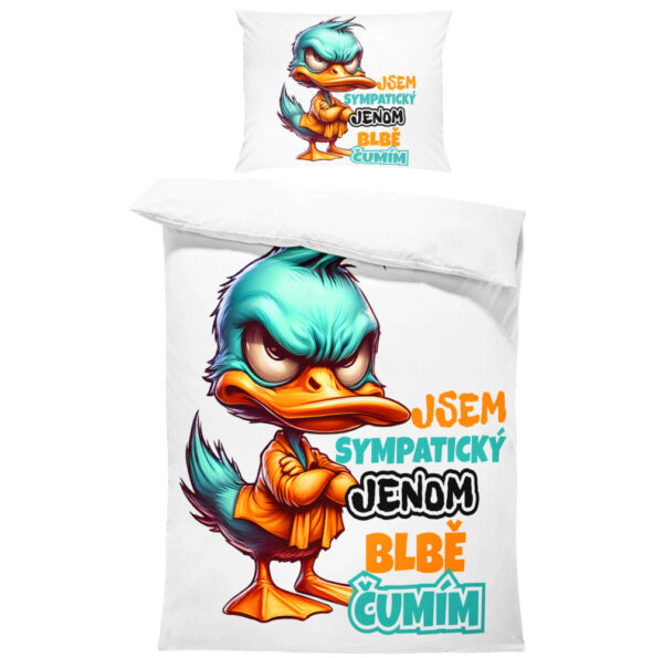Povlečení Jsem sympatický (Rozměr : 1x150/200 + 1x60/50)