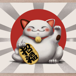 Prostírání Maneki-neko