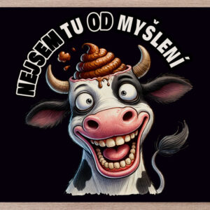 Prostírání Nejsem tu od myšlení