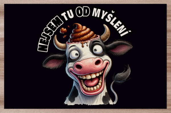 Prostírání Nejsem tu od myšlení