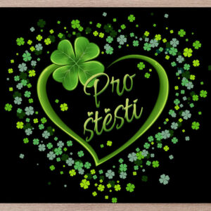 Prostírání Srdce pro štěstí