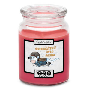 Svíčka Fotograf - spermie (Vůně svíčky: Višně v čokoládě)