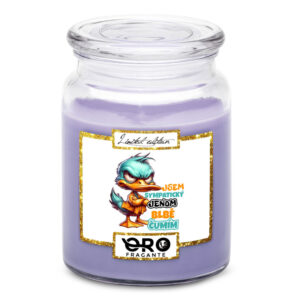 Svíčka Jsem sympatický (Vůně svíčky: Levandule)