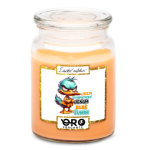 Svíčka Jsem sympatický (Vůně svíčky: Tropické ovoce)