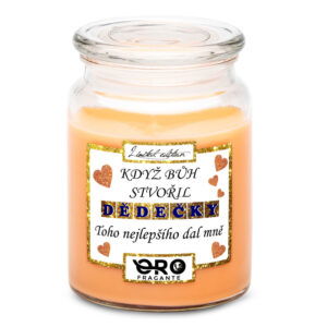 Svíčka Když bůh stvořil dědečky (Vůně svíčky: Tropické ovoce)