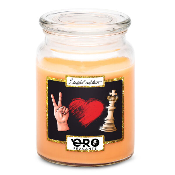 Svíčka Love Chess (Vůně svíčky: Tropické ovoce)