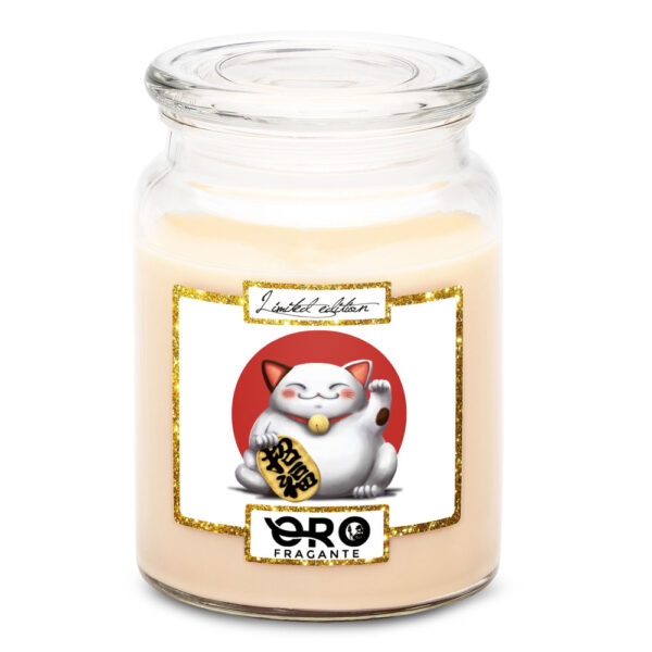 Svíčka Maneki-Neko (Vůně svíčky: Vanilka)