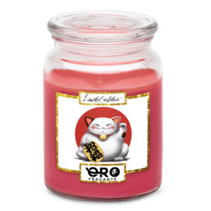 Svíčka Maneki-Neko (Vůně svíčky: Višně v čokoládě)