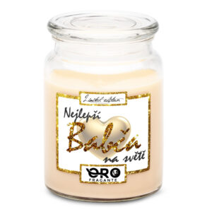 Svíčka Nejlepší babča (Vůně svíčky: Vanilka)