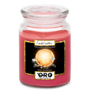 Svíčka Nejlepší fotograf pod sluncem (Vůně svíčky: Višně v čokoládě)