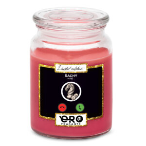 Svíčka Šachy volají (Vůně svíčky: Višně v čokoládě)