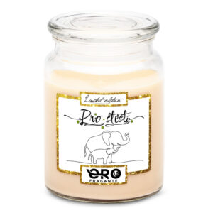 Svíčka Sloni pro štěstí (Vůně svíčky: Vanilka)