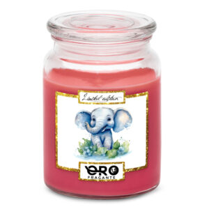 Svíčka Slůně (Vůně svíčky: Višně v čokoládě)