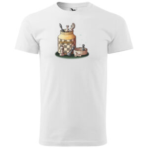 Tričko Antidepresiva – šachy (Velikost: 4XL