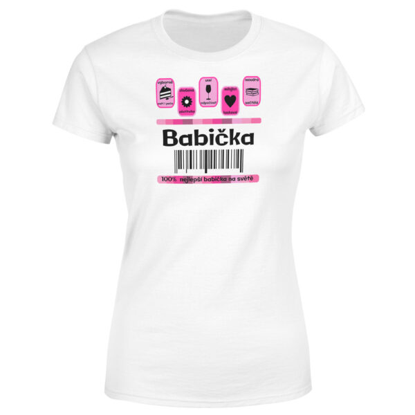Tričko Babička 100% (Velikost: XXL